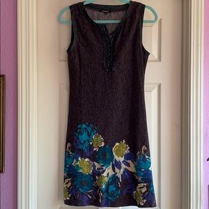 Floral Sweater Dress